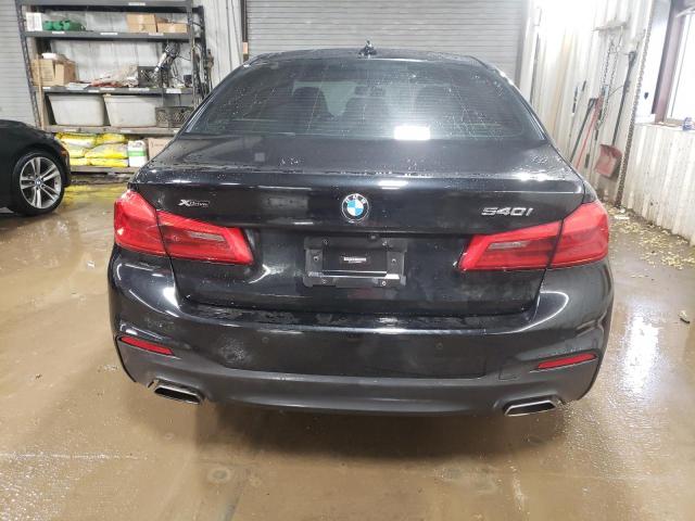 BMW 5 SERIES 2018 BLACK VIN : WBAJE7C52JWA04071
